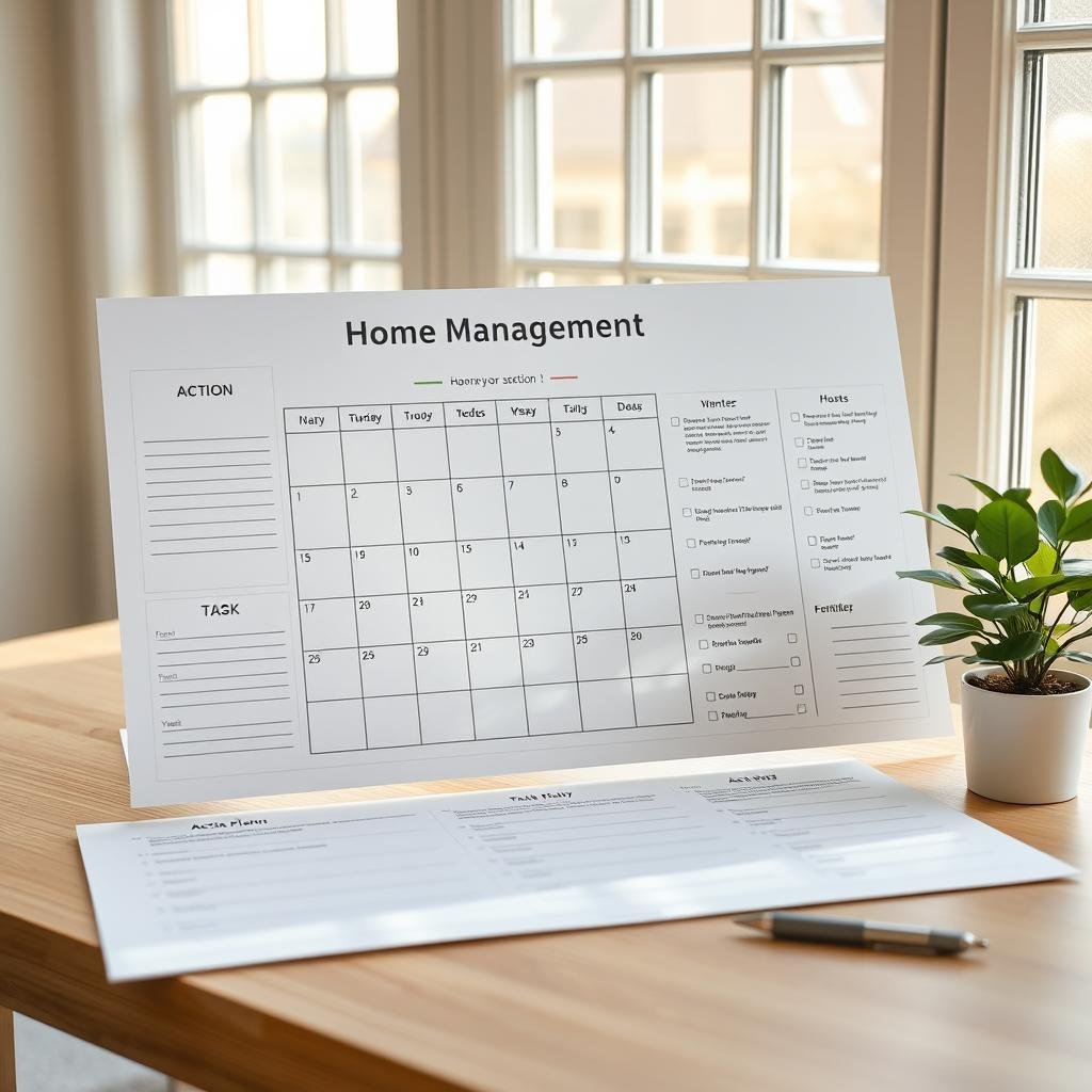 home management action plan home management action plan