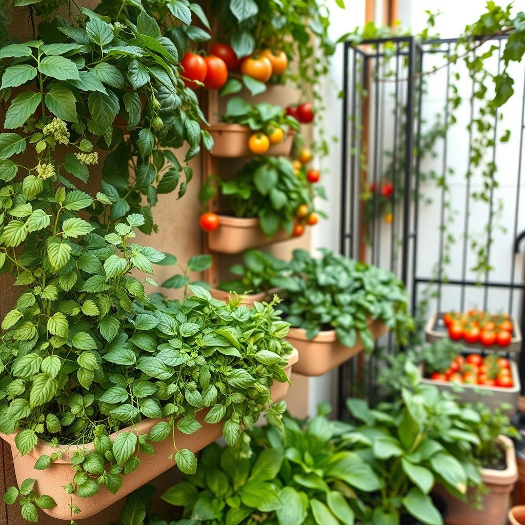 space-saving garden techniques